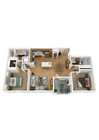 B1 floor plan The Hawthorne