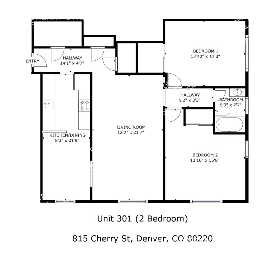 Photo - 822 Cherry St Apartment Unit 202