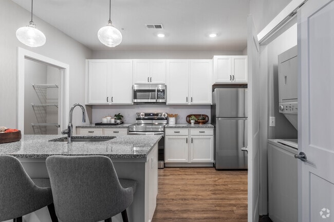 1 Br, 1 Ba - 722 SF - Aster Floor Plan - Hayden Park