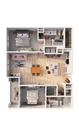 Inkwell Watters Creek - B2E Floor Plan