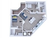 2x2 Balcony