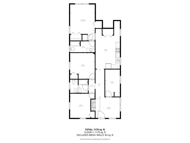 Photo - Upstairs Duplex Unit with 3 bedrooms and 2 baths. Westside Atlanta, 30314