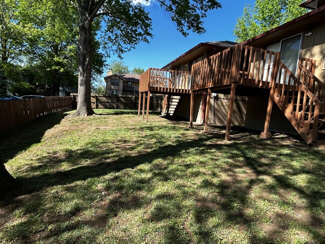 Rear yard full view - 8500 Ditzler Ave Townhome