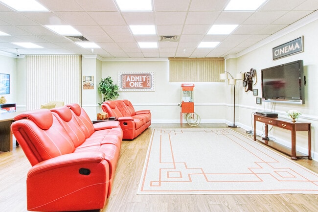 entertainment area