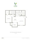 One Bedroom/One Bath - 723sf