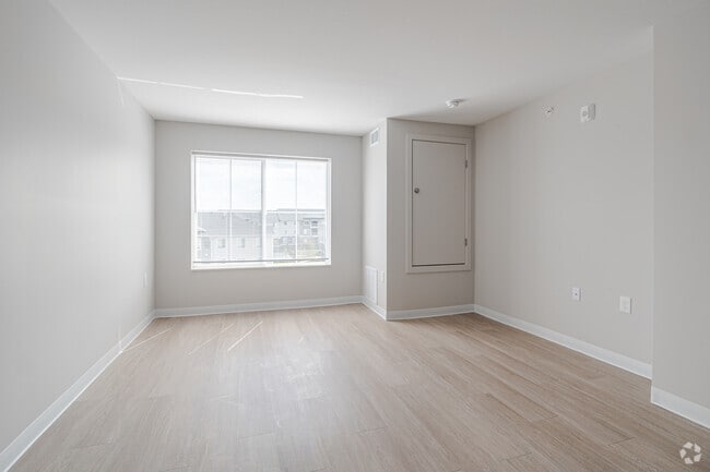 2BR, 1BA - 841SF - Living Room - HoM Flats at Maynard