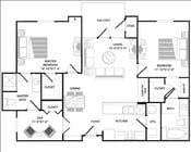 2BR/2BA