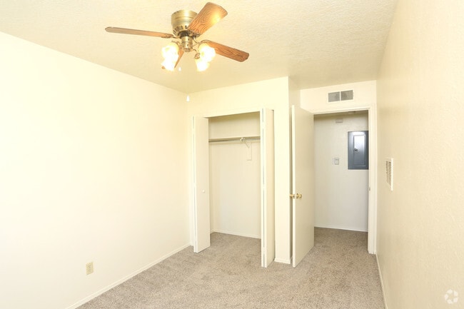 1BR 1BA- Bedroom - Sunrise Apartments