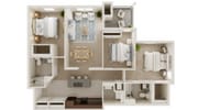 Platinum floor plan Copper Chase at Stones Crossing
