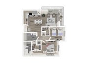 B1.6 floor plan Century Town Center
