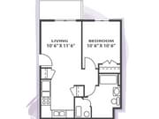 1 Bedroom 1 Bathroom Southridge