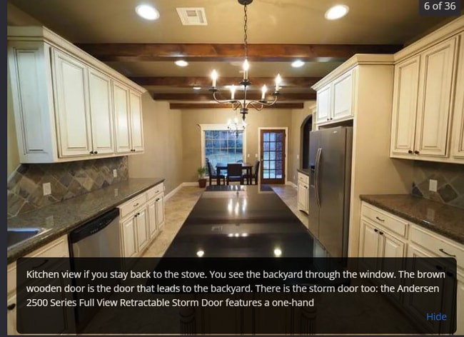 Kitchen and dinning area - 4413 Spyglass Dr