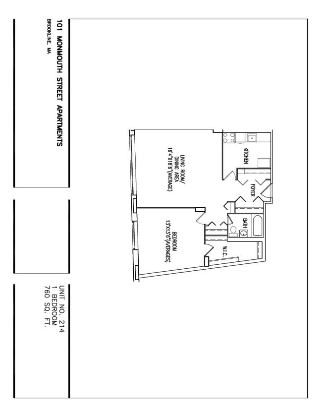 214 - 101 Monmouth St Apartments