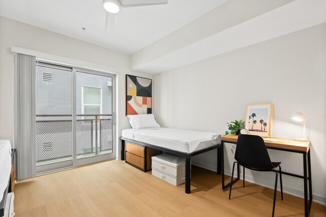 Bedroom - FOUND Study Downtown Berkeley