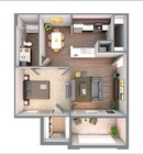 A1 - 1x1 - 720sqft