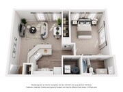 A1 Regency_1Bed_1Bath_700 Sq Ft