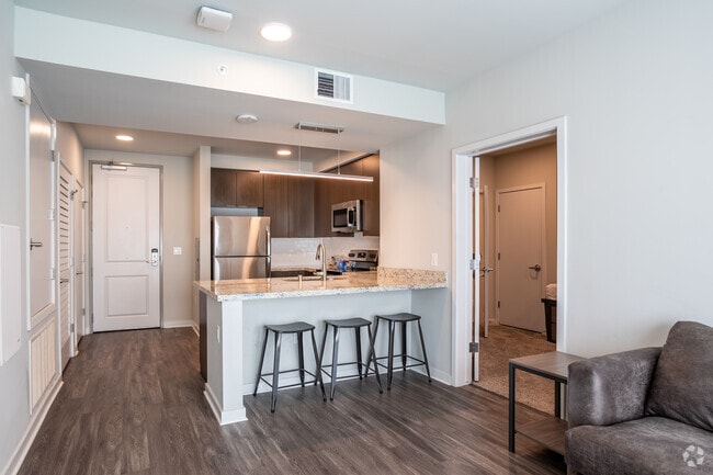 Kitchen 2BR, 2BA -804SF