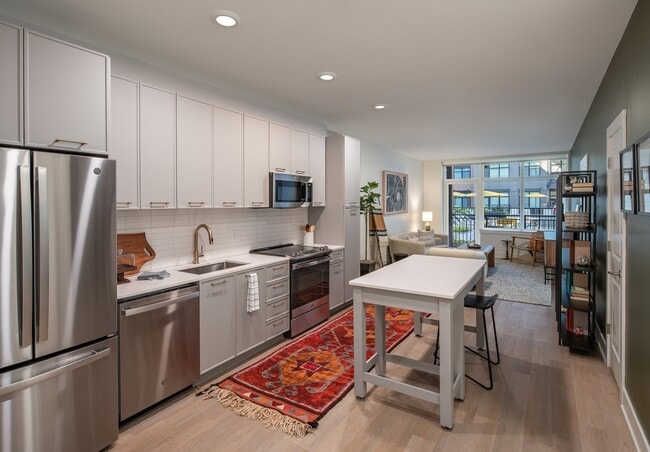 Open Concept Kitchen and Living Room