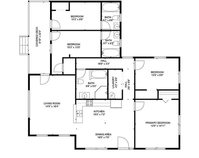 Photo - 4 Bed 3 Bath Cozy Cottage on Lake Front Pr...