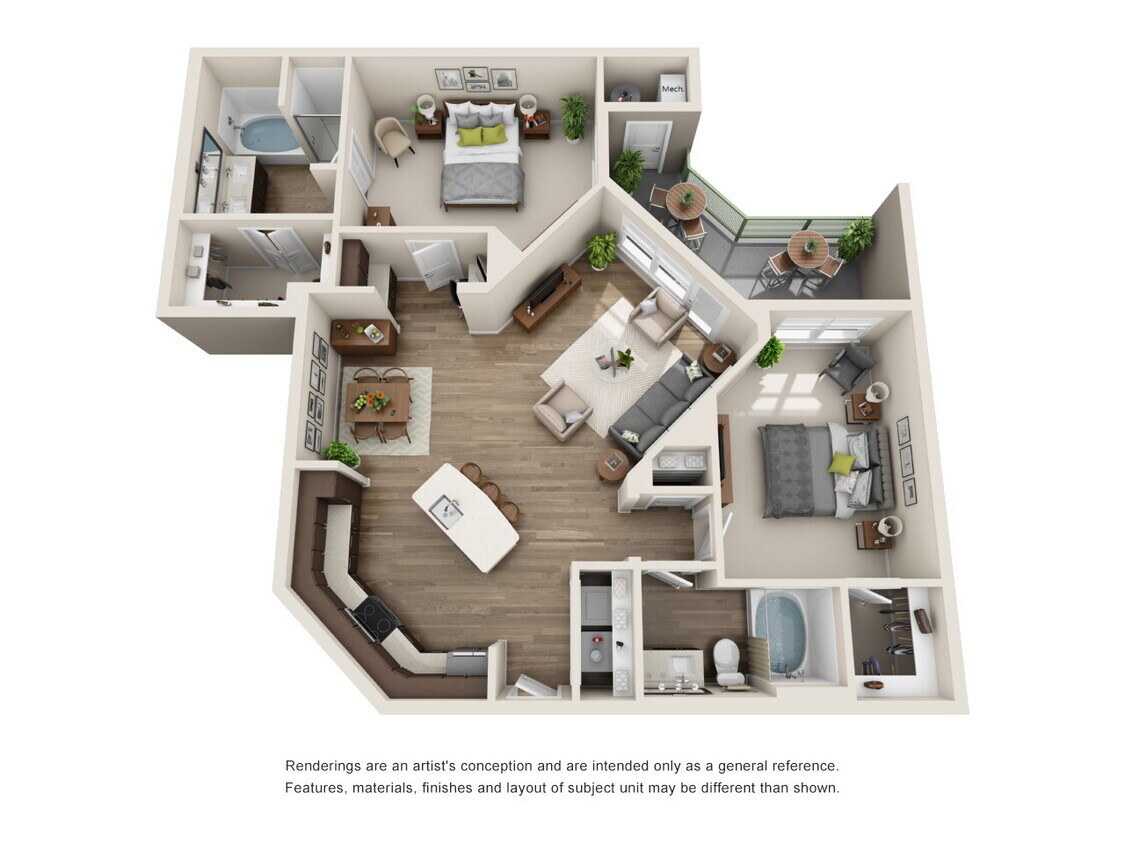 Floor Plan - B4-2x2