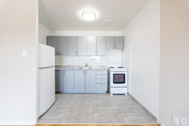 1BR, 1BA - Kitchen - Parkridge Apartments