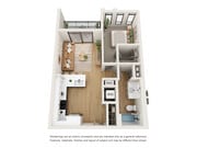 1/1 P - One Bedroom