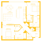 B6 | 2x2 | 1083 sq ft