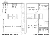 3BR/1BA