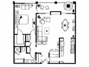 1BR/1BA