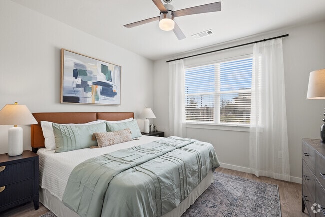 2BR, 2BA - 1,174SF - 1st Bedroom