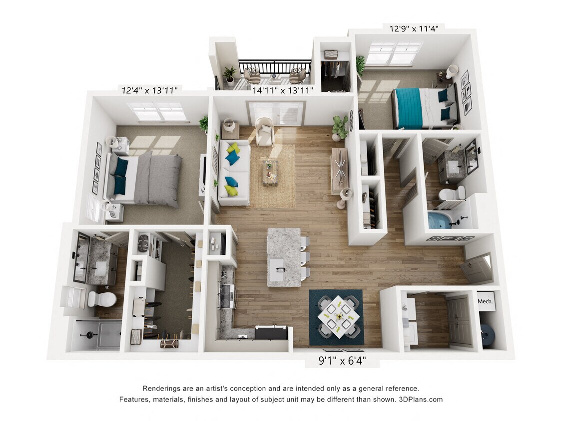 Floor Plan - The Breeze