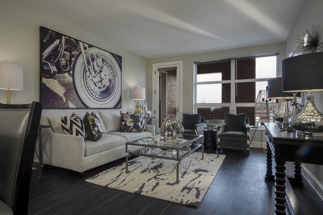 2 BR - 2 BA - Living Room - Biga - Eight55 Apartments