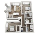 Floor Plan 2H | Seasons at Franklin | Apartments in Franklin, WI