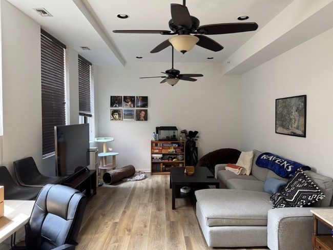 living room - 1211 Light St Unit 213