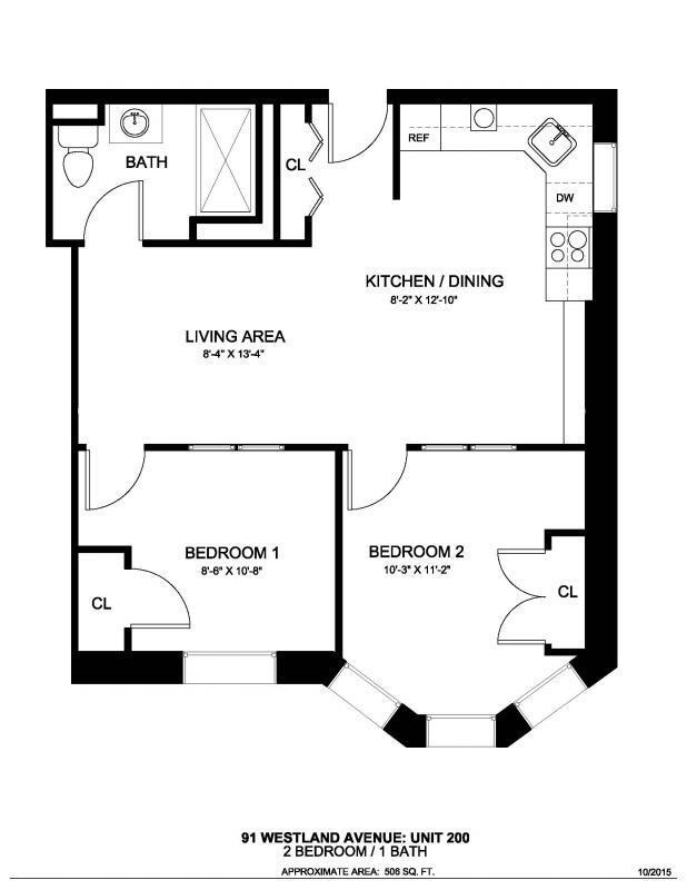 Photo - 75 Westland Ave Apartamentos Unidad 200