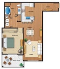 Forest floor plan Park on 20th