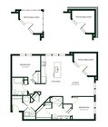 B2P floor plan The Hartley at Blue Hill