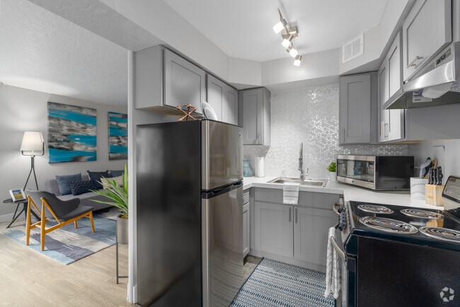 1BR, 1BA - 529SF - Kitchen