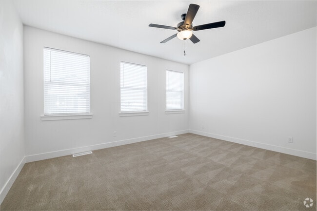 2BR, 2.5BA - 1,150SF - Primary Bedroom