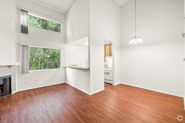1BR, 2BA -Living Room