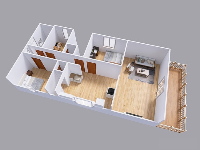 Photo - 1324 W Holt Ave Apartments Unit 1324A Upper
