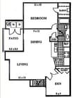 1BR/1BA