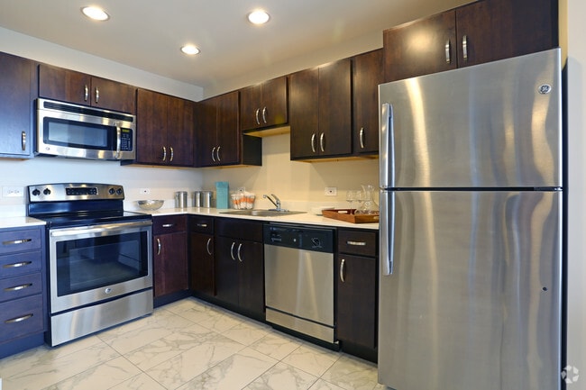 1HAB, 1BA - Cocina - The GLEN VIEW