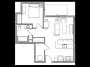 1X1C - 1 Bedroom / 1 Bath