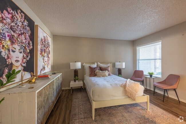 2 BR, 2BA - 1000SF - Second Bedroom - Gloria Park Villas