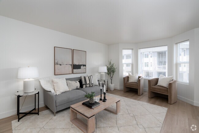 Sala de estar - Park View Apartments