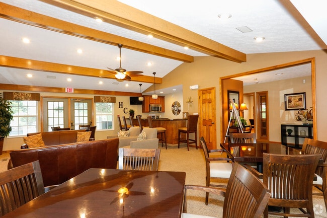 Clubhouse Living Area - Harbour Club Apartments