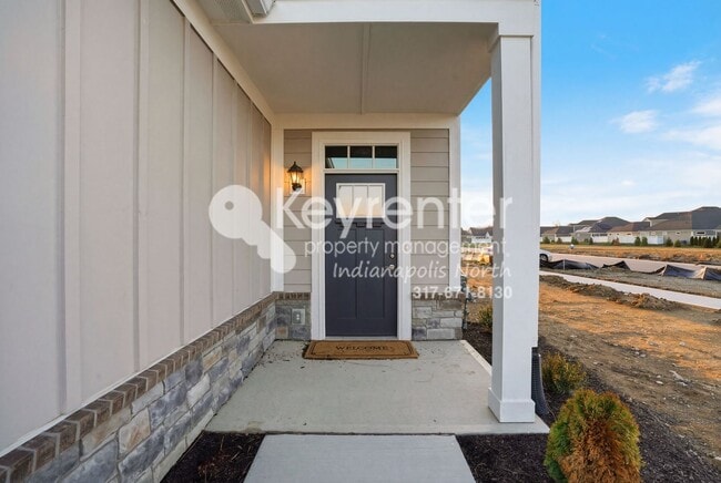 Photo - Located in Westfield, IN, this attractive 3-bedroom, 2.5-bath home sits on a corner lot within an...