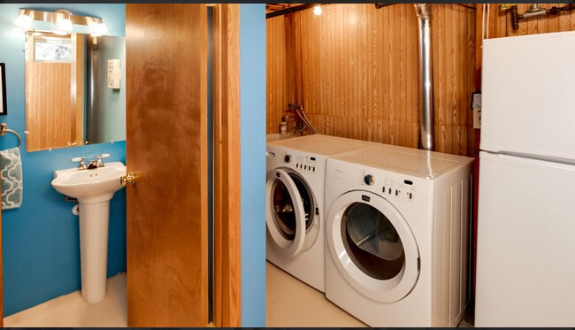 Baño en el sótano, lavandería, refrigerador - 4608 Xerxes Ave S