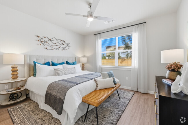 B3 2BR, 2BA - 1236SF - Primary Bedroom - Allora Med Center